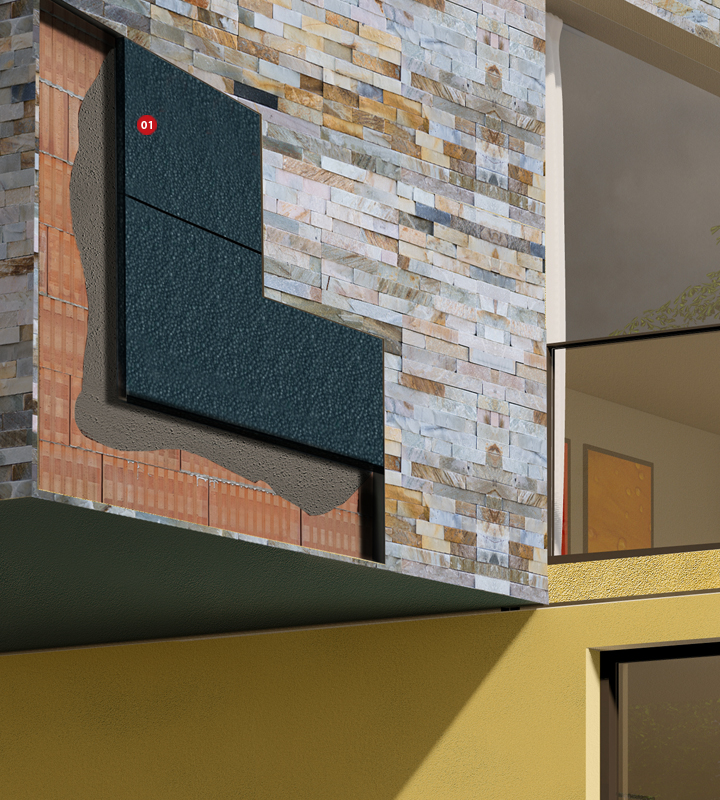 External Thermal Insulation Cladding System | Licata SPA